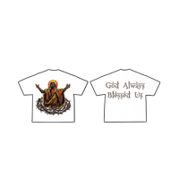 God always blessed us graphic t-shirt 