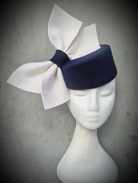 Image 1 of 'Elsa' in Navy and Ivory