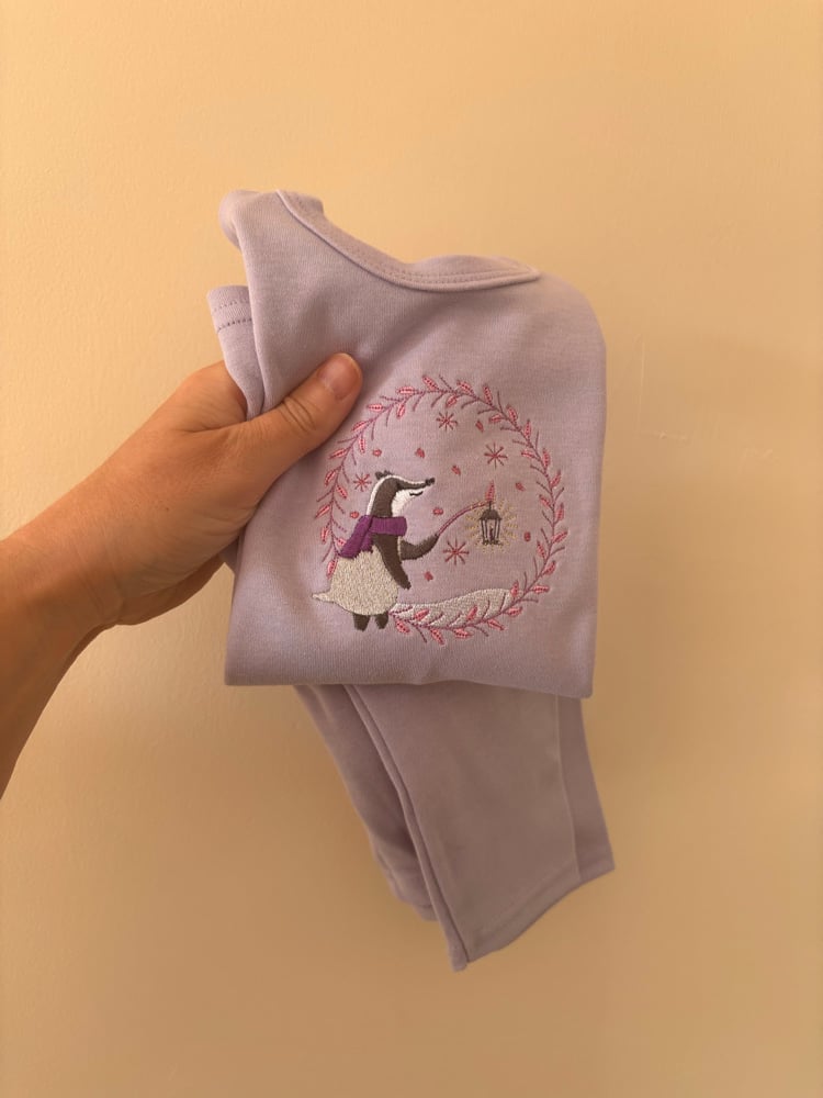 Image of 1-2 lilac pjs