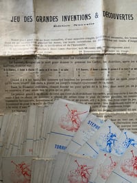 Image 5 of Jeu 1900 des grandes inventions et découvertes, complet avec notice!