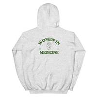 Image 1 of DO IT WITH HEART HOODIE - GREEN LETTERING 