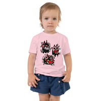 Image 4 of T SHIRT: TODDLER - "3 MONSTERS"