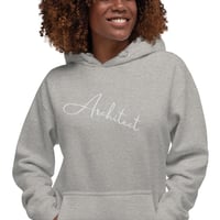 Image 4 of Architect Embroidered Unisex Hoodie Large
