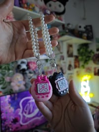 Image 1 of Llavero perlas Tamagotchi clicker
