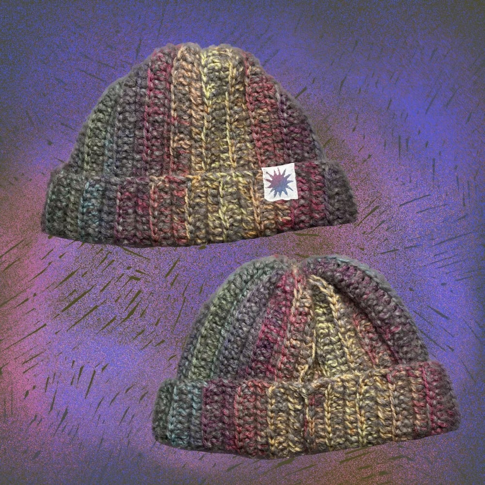 Image of Crocheted beanie 25