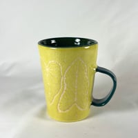 Image 1 of Chartreuse Leaf Mug