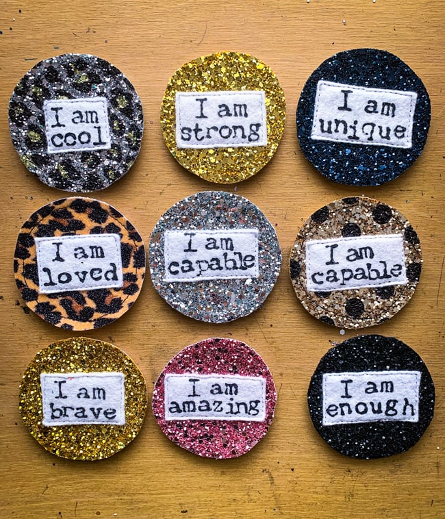Pocket Glitter Affirmations