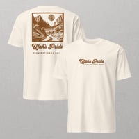 Image 1 of Utah's Pride Zion National Park T-Shirt – Retro Scenic Design