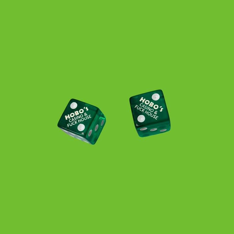Green Casino Dice (2023)