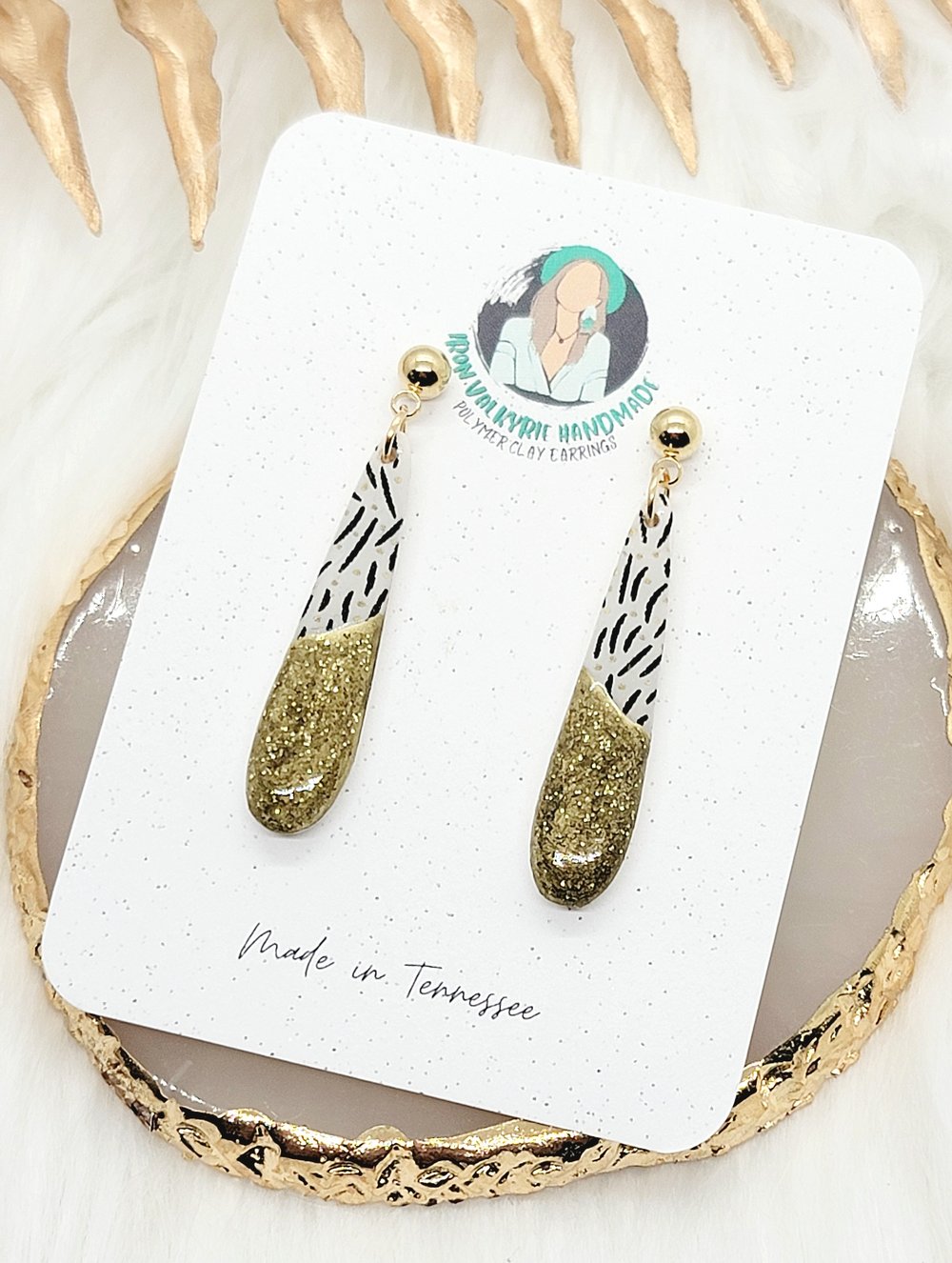 Image of Shimmering Sparks Earrings