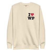 Image 1 of I Love Water Polo Crewneck Pocket Logo - Adult