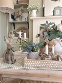 Image 3 of Vintage Cream Candlesticks 