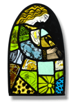 Fragmented woman