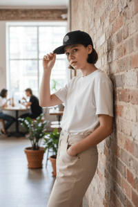 Image 3 of GU2I (Get Use 2 It) Logo SnapBack (Black)