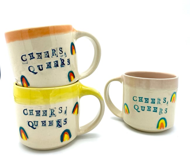 Cheers, Queers Mugs 