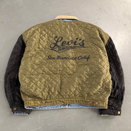 Image of 1991 Levi’s reversible jacket, size large
