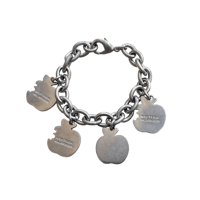 Image 2 of Hysteric Glamour "Skull Apple" Bracelet