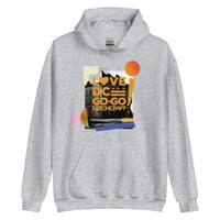 Image 3 of LOVE DC GOGO "HOWARD VINTAGE" Unisex Hoodie by MITCHCRAFT