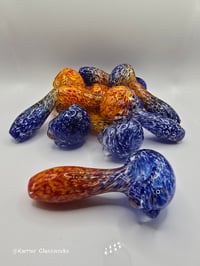 Image 1 of Frit Pipe - Fire & Ice