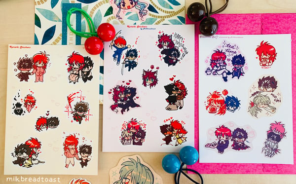 Image of Kurahi Sticker sheets