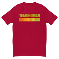 Image 3 of Team Human Fitted Short Sleeve T-shirt