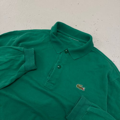 Image of 1980s Chemise Lacoste Heavyweight Polo Shirt, Size Medium