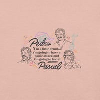 Image 5 of Pedro... "I'm going to have a panic attack" ... Pascal Doodle Tee (Light Colors)