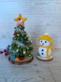Image 1 of Holiday combo - Snowman & Tree