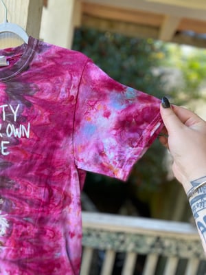 Image of SMALL Party At Your Own Pace Tie Die Shirt 5