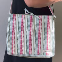 Image 3 of Green Striped Crossbody Bag
