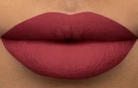 Image 2 of Ash Love Dark Red matte vegan liquid lipstick (22)power)