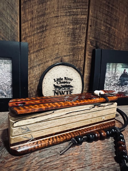 Image of Snakewood/Spalted Persimmom with Snakewood inlay