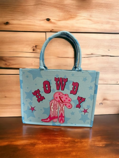 Image of Howdy Tote- 2 colors