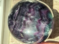 Image 18 of XXL 20LB RAINBOW FLUORITE SPHERE -CHINA- B