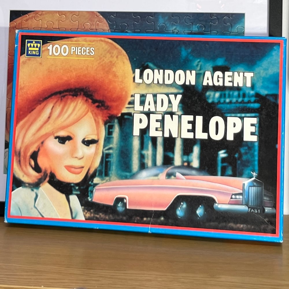 Thunderbirds - Lady Penelope and FAB1, 100-piece Jigsaw by King, 1993