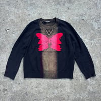 Image 1 of 2001 Junya Watanabe Butterfly Dyed Knit