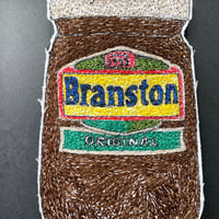 Image 3 of Stitched Branston Pickle artwork