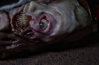 Image 4 of Face Off collectible lighter sleeve, original sculpt, functional art OOAK