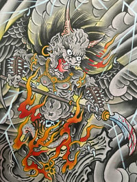 Image 3 of Original oni painting