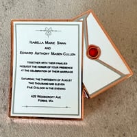 Image 2 of Mini Wedding Invite (B Grade)