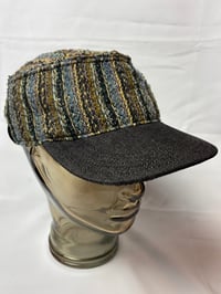 Image 2 of BLUE KNIT PAINTERS CAP
