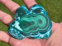 Image 9 of Malachite And Chrysocolla Polished Face #1841