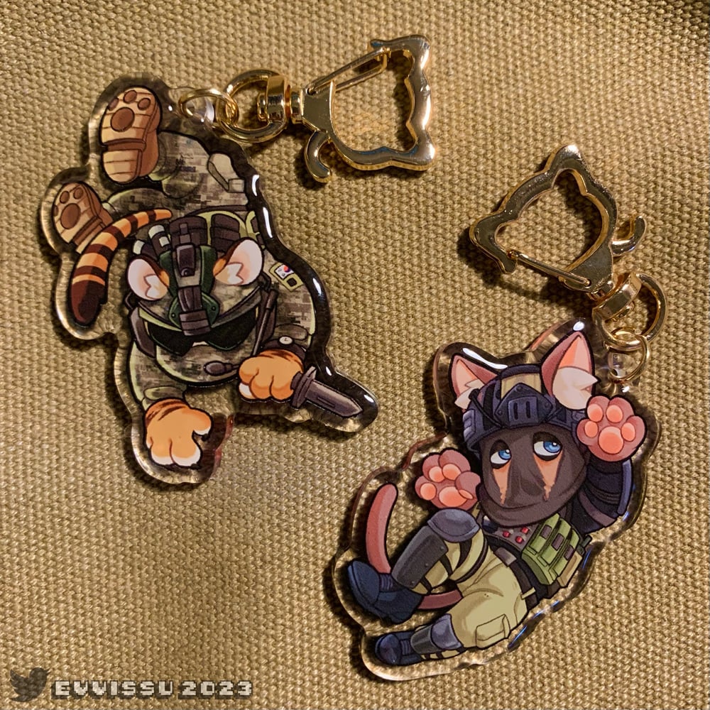 Image of KONIG & HORANGI KITTY CHARMS