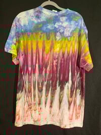 Image 4 of Large Live Fast Eat Trash Tie Dye Shirt 4