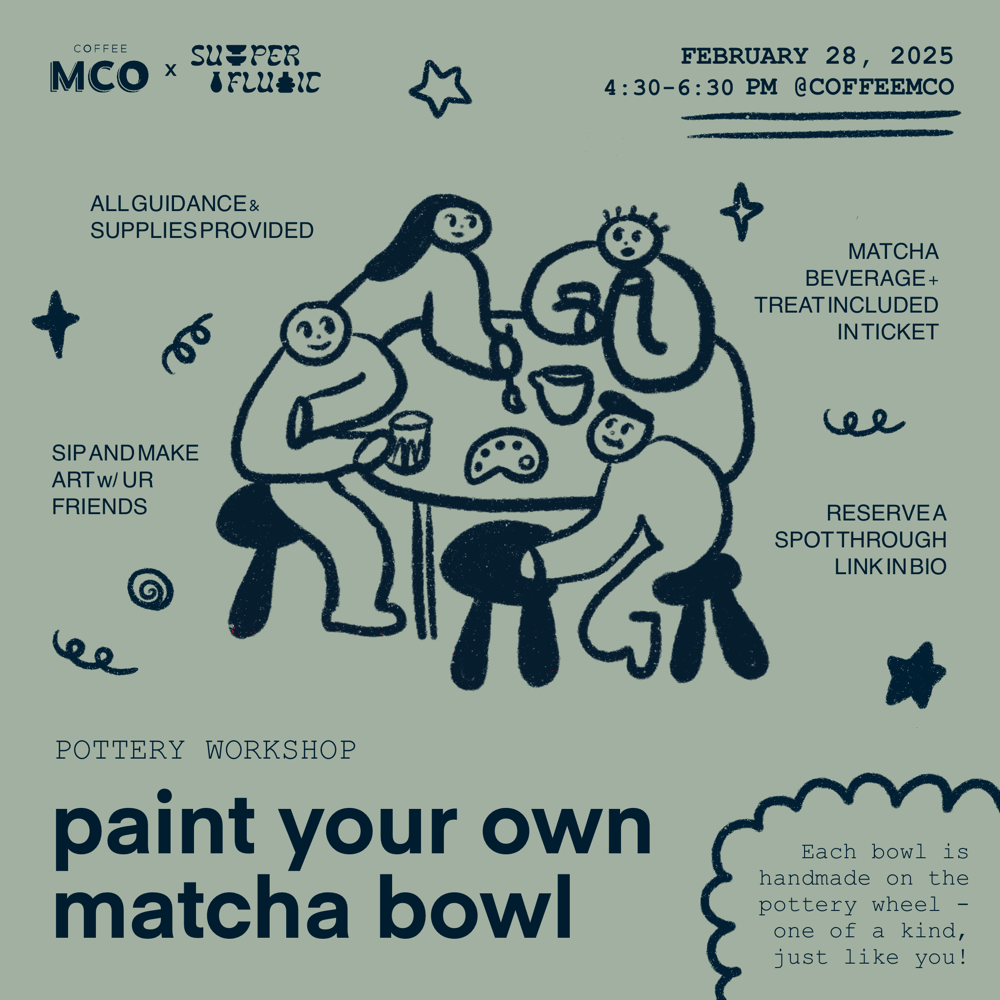 Image of CoffeeMCO x superfluic Pottery Workshop