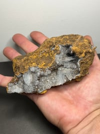 Image 14 of Blue Barite Geode | Morocco #2851