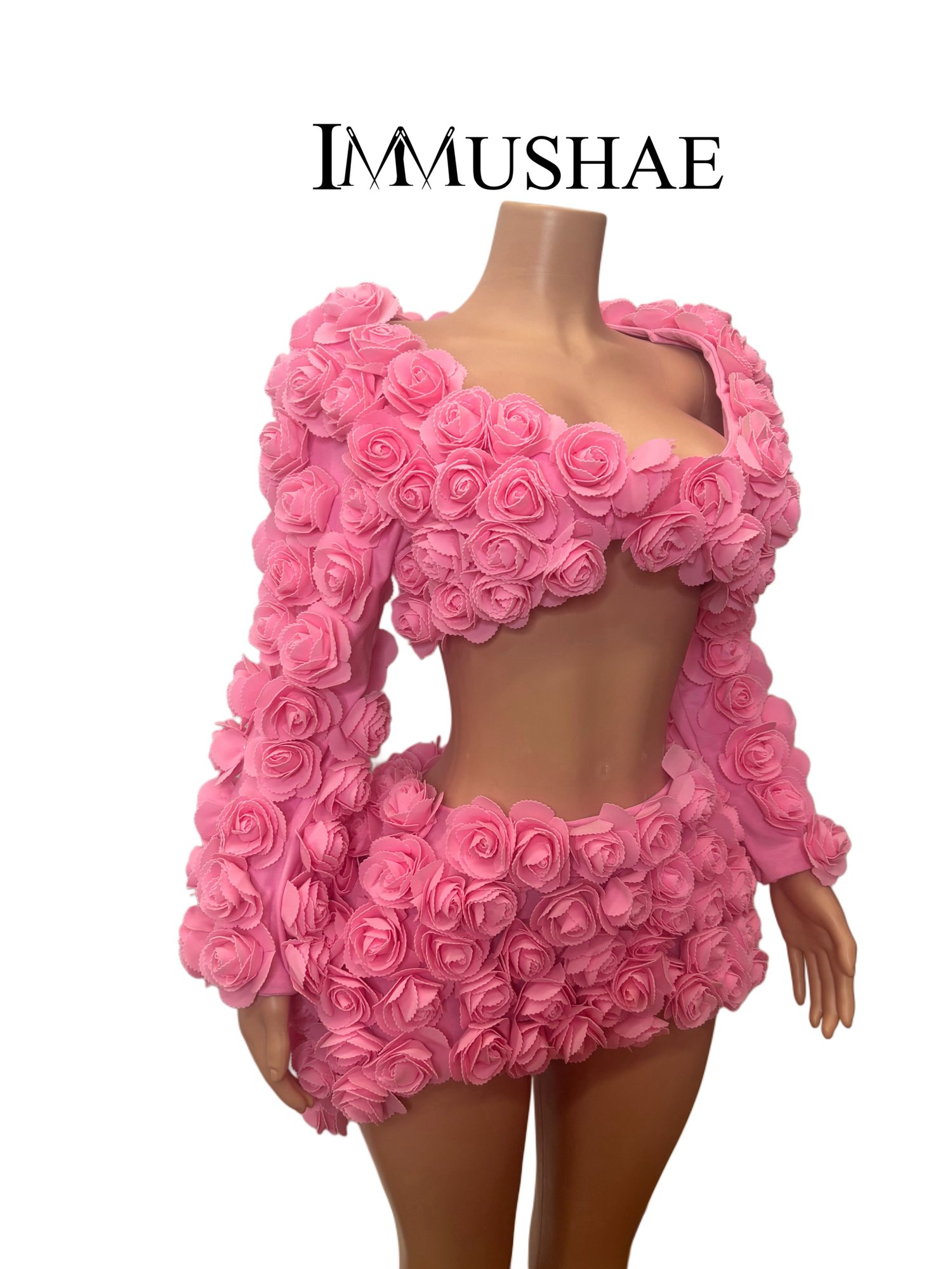Image of Pink Bubble Gum Rose Set