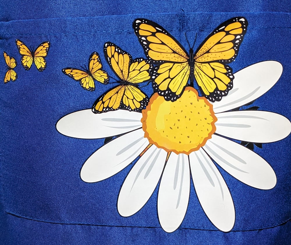 Image of Find Joy in Your Journey Apron (blue)
