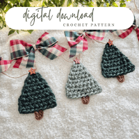 Image 1 of Christmas Tree Crochet Pattern