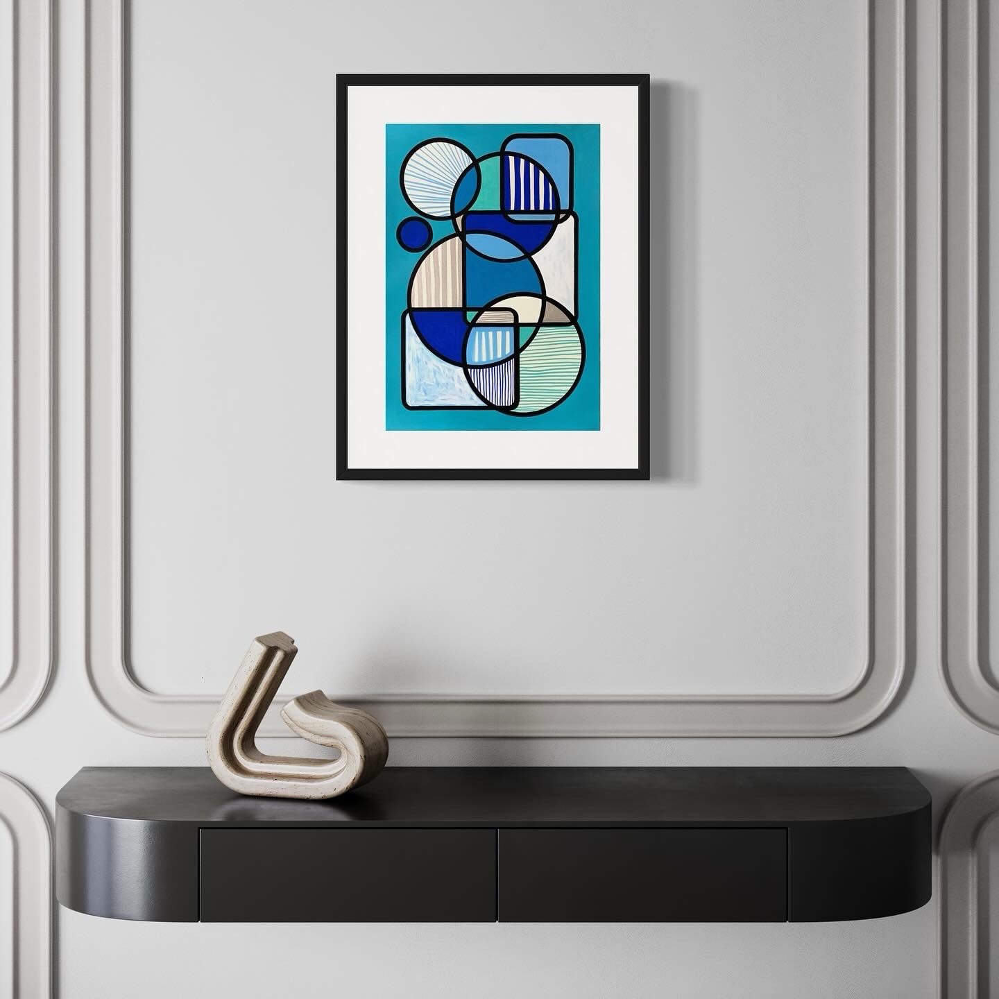 Image of 'Sea Breeze' Acrylic Painting on 300gsm Cotton Paper